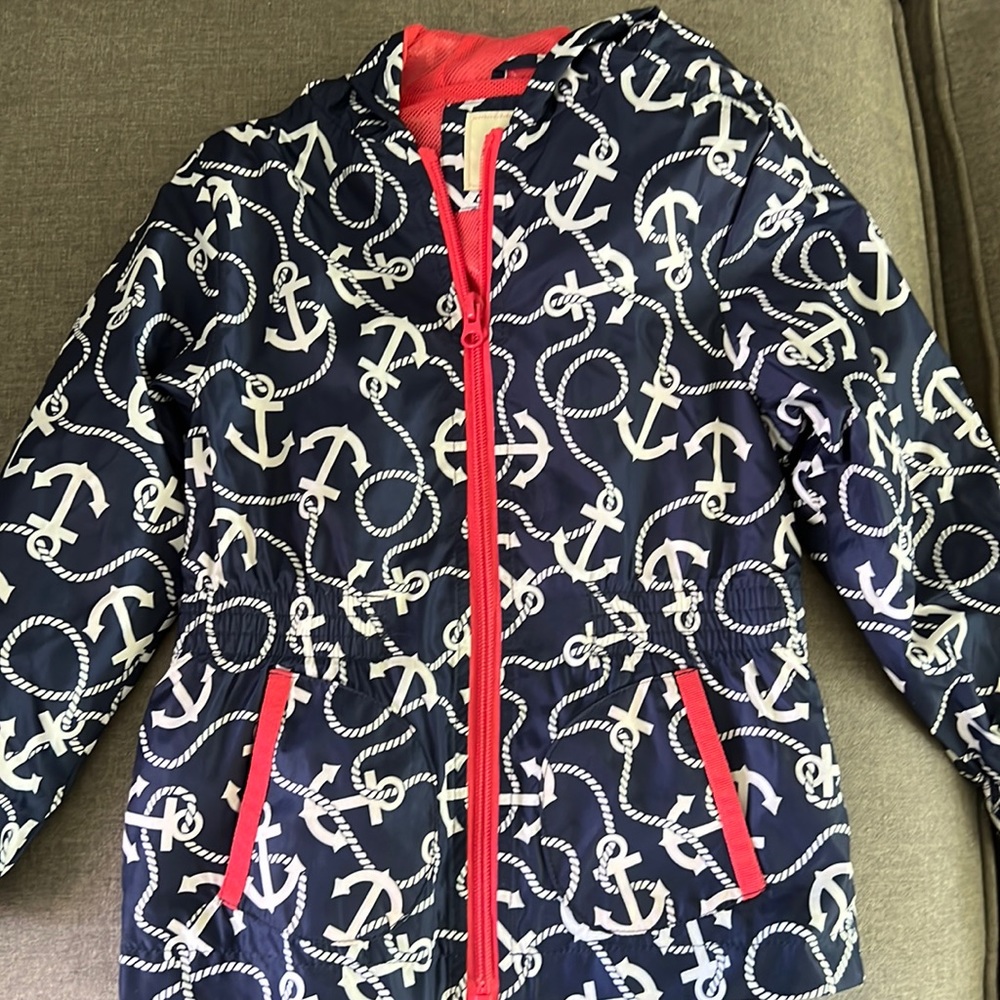 girls rain coat size 4/5